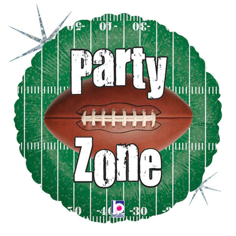 Party Zone Football Party Icon